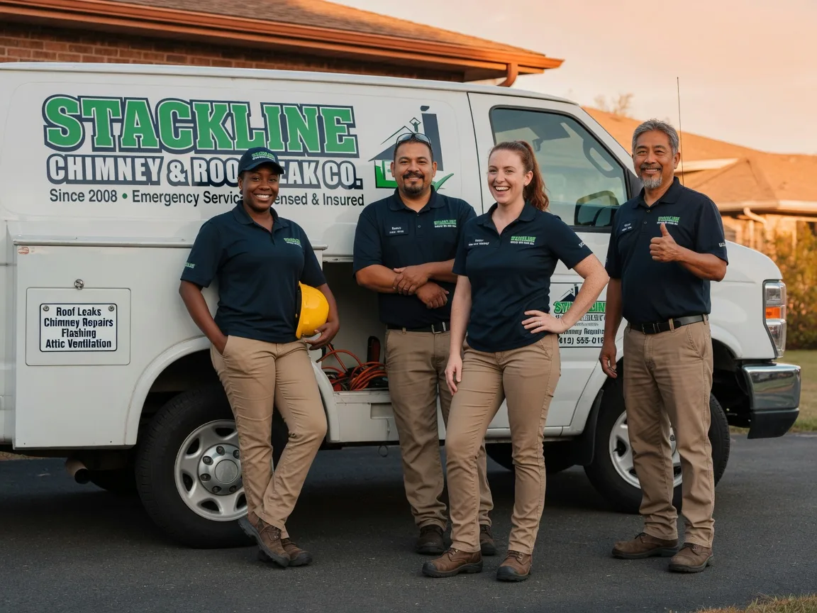 Chimney flashing repair company in Siler City, NC